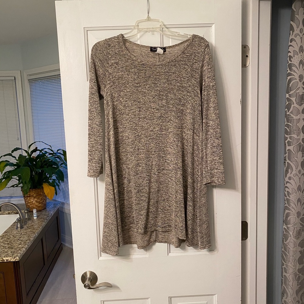 Long sleeve t-shirt dress